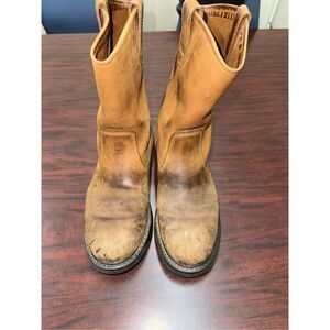 Wolverine Mens Wellington Work Boots Round Toe- Size 8.5